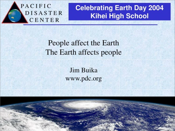 Celebrating Earth Day 2004 Kihei High School