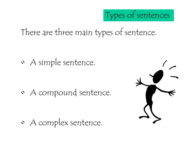 Types of sentences