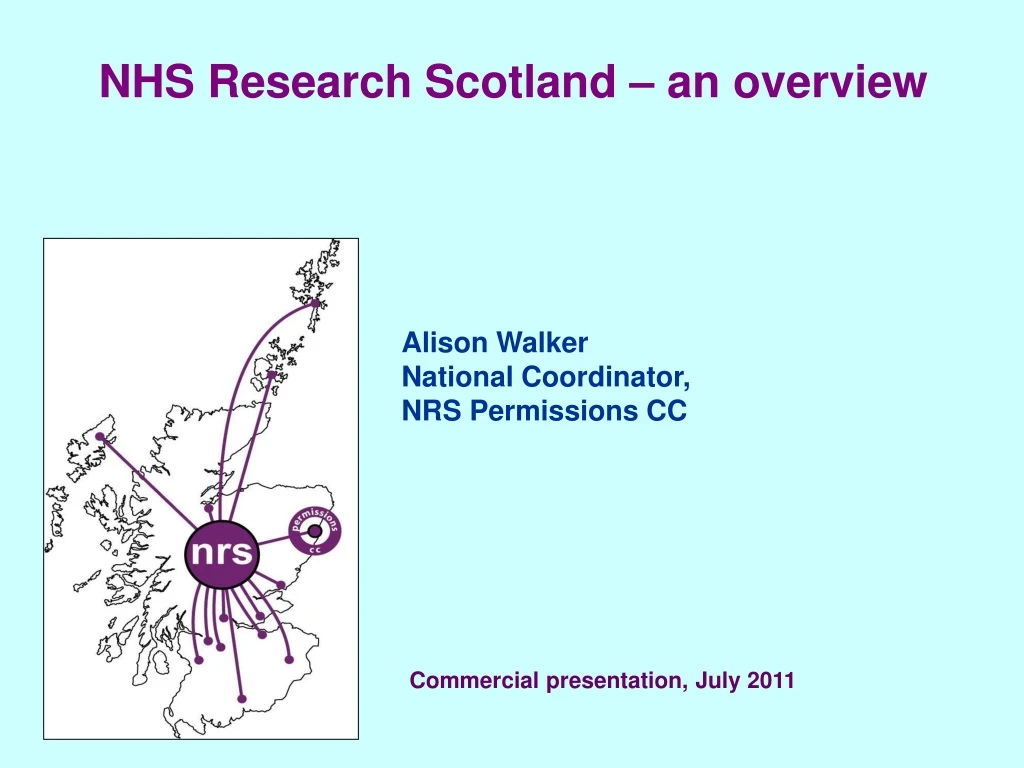 nhs research scotland an overview