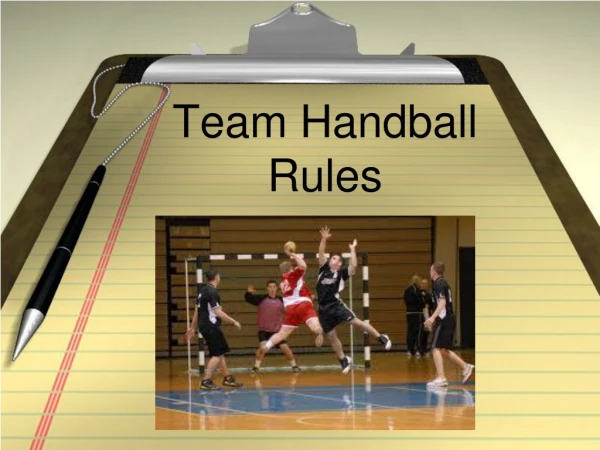 Team Handball Rules