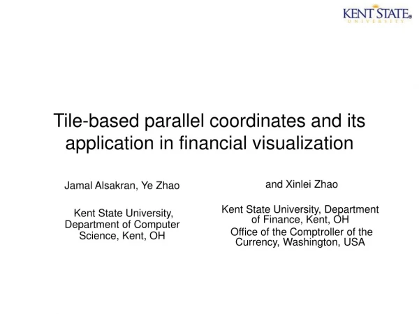 Tile-based parallel coordinates and its application in financial visualization
