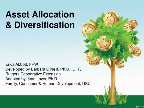 Asset Allocation &amp; Diversification