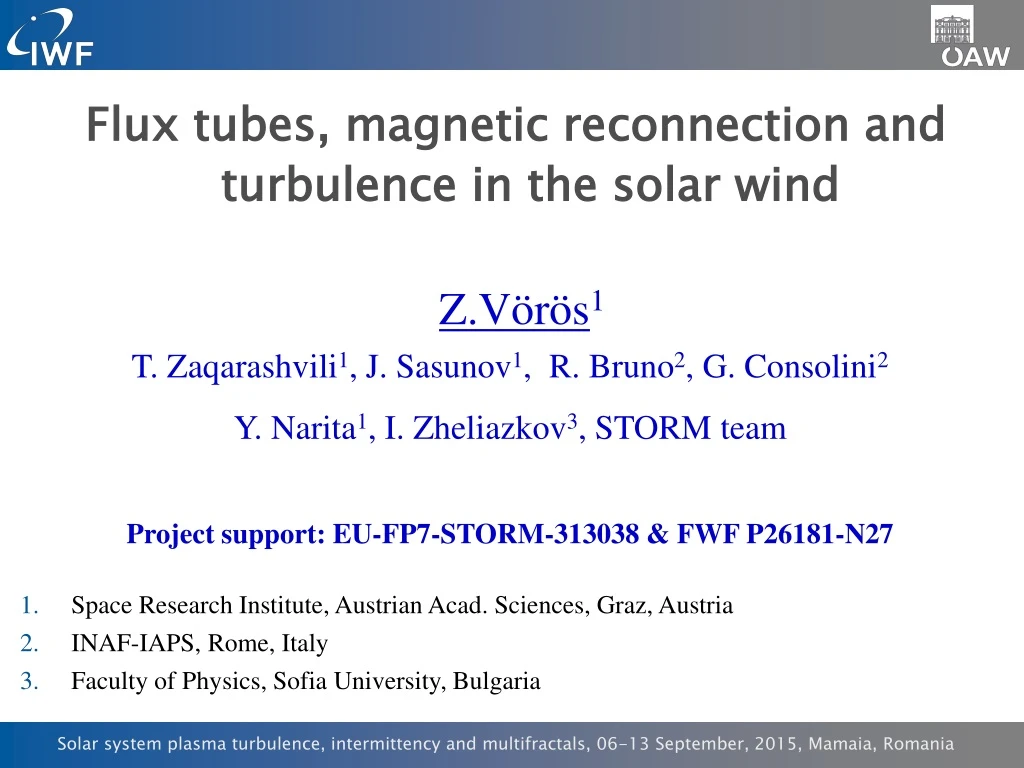 flux tubes magnetic reconnection and turbulence