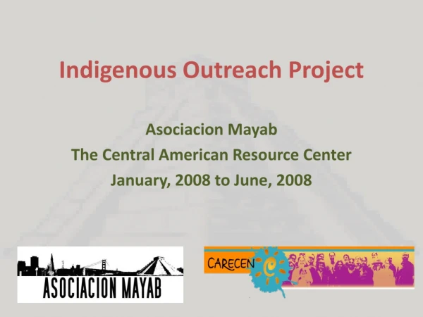 Indigenous Outreach Project