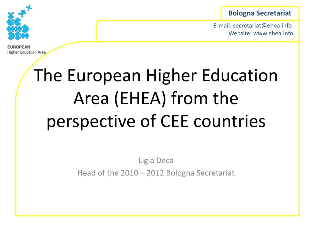 european higher education area