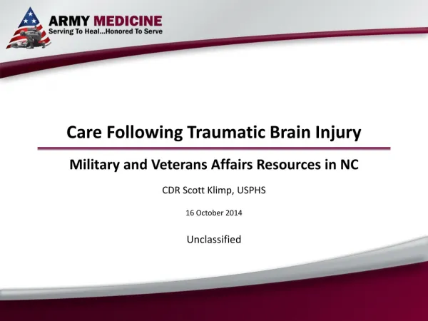 Care Following Traumatic Brain Injury