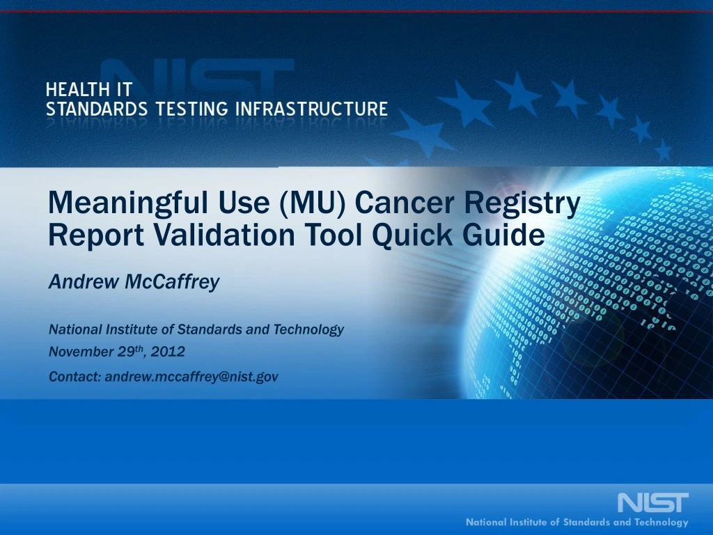 meaningful use mu cancer registry report