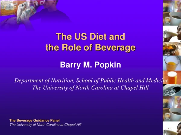 Major US dietary trends Beverages and their contribution to energy intake