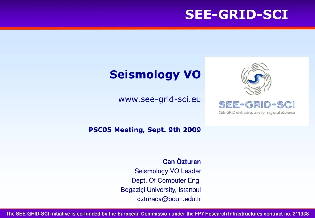 seismo logy vo