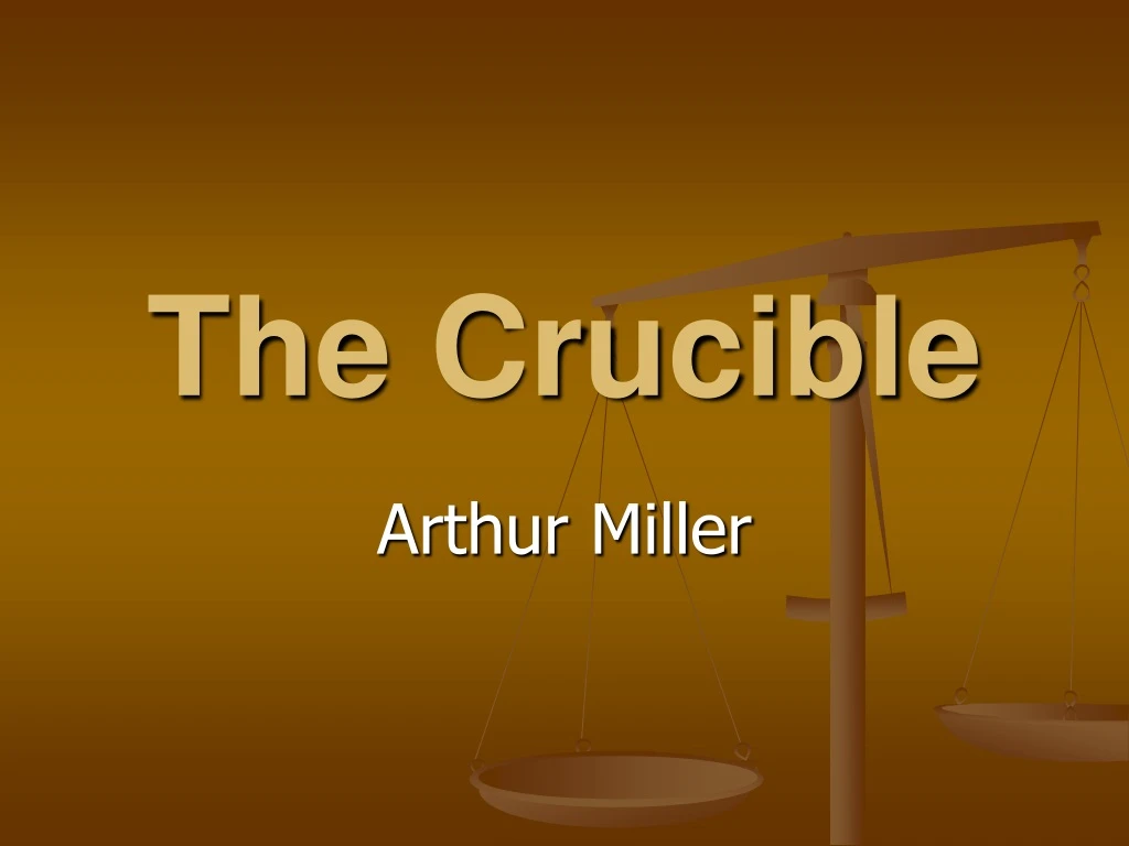 the crucible