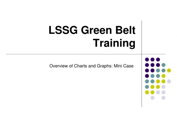 LSSG Green Belt Training