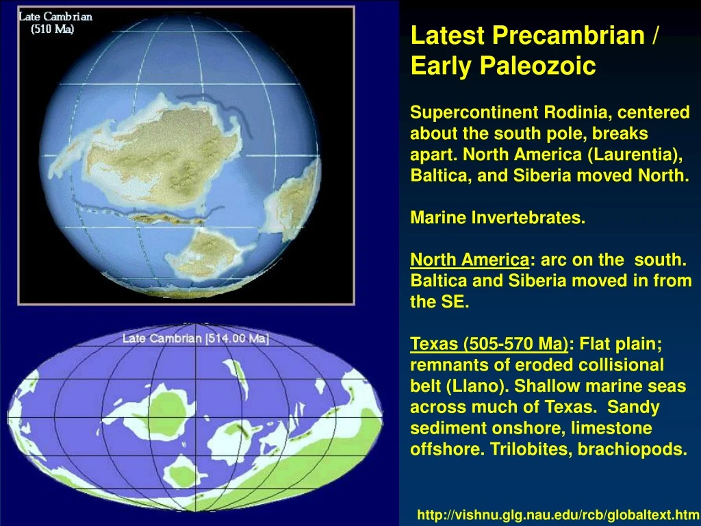 latest precambrian early paleozoic supercontinent