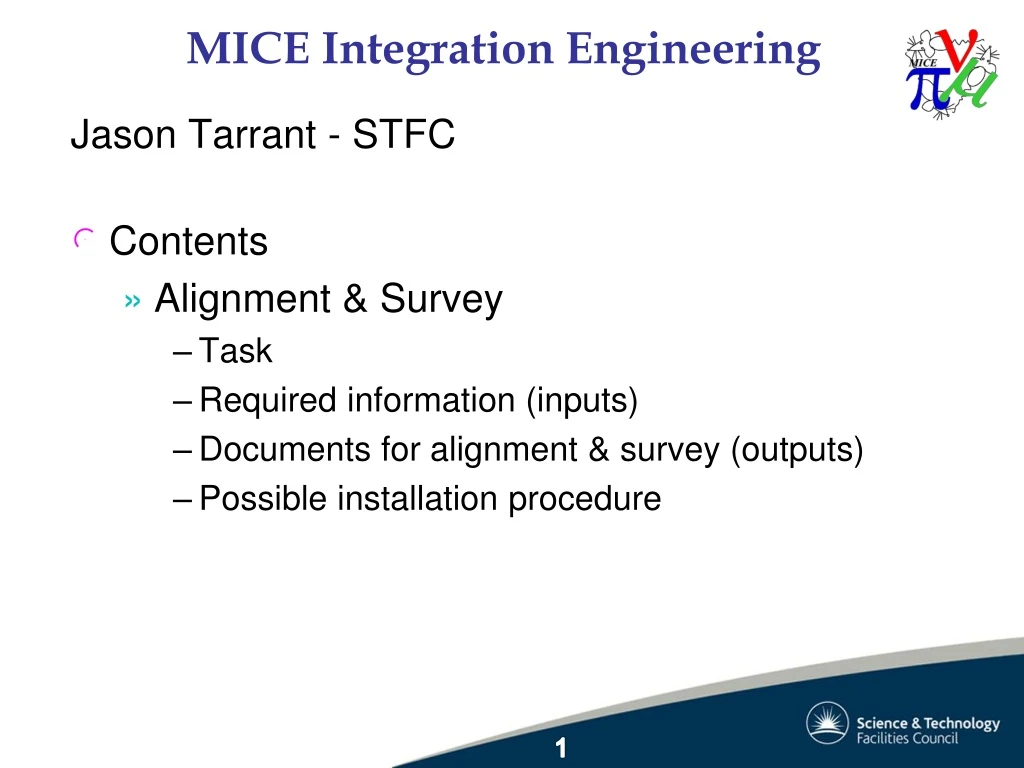mice integration engineering