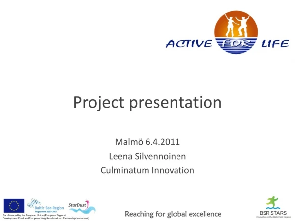 Project  presentation