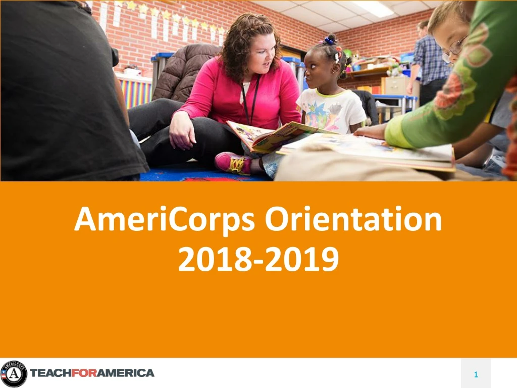 americorps orientation 2018 2019
