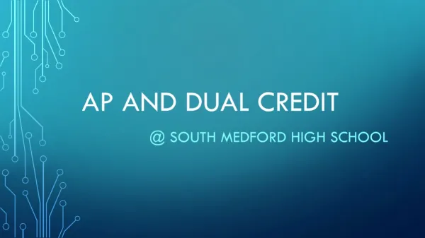 AP and Dual Credit