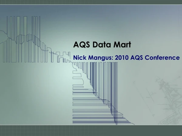 AQS Data Mart