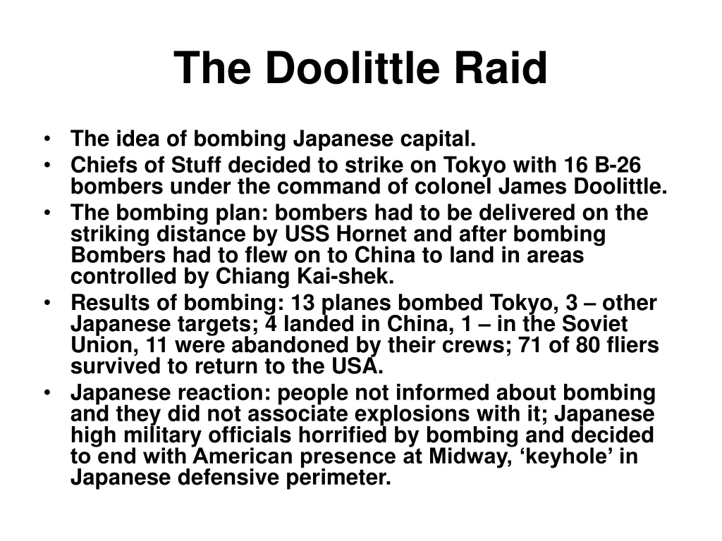the doolittle raid