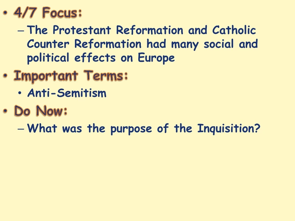 4 7 focus the protestant reformation and catholic
