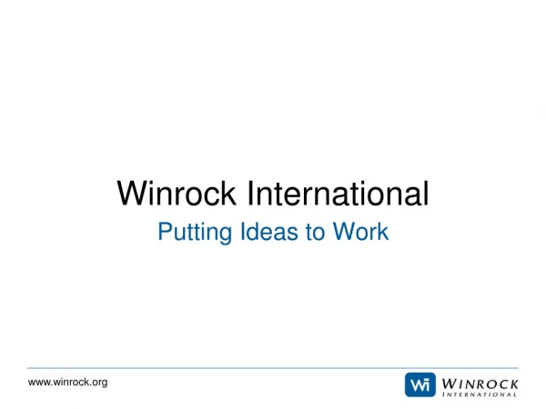 Winrock International