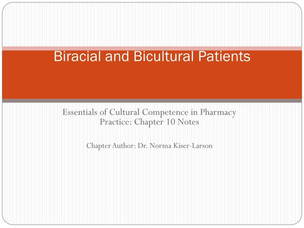 biracial and bicultural patients
