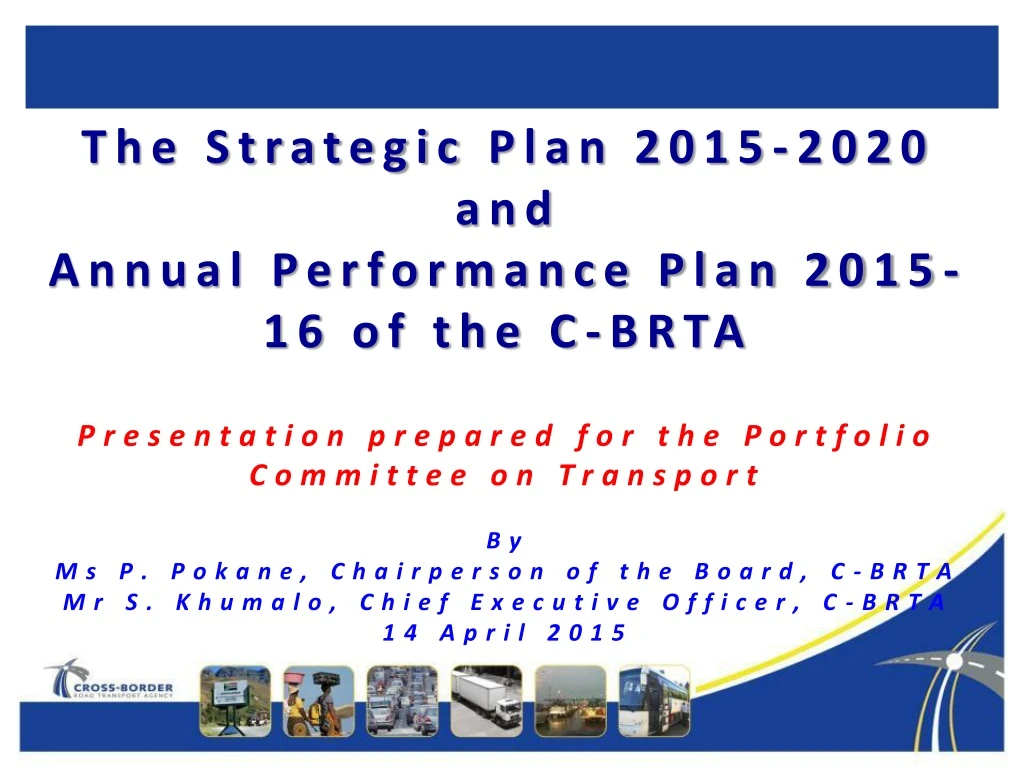 the strategic plan 2015 2020 and annual