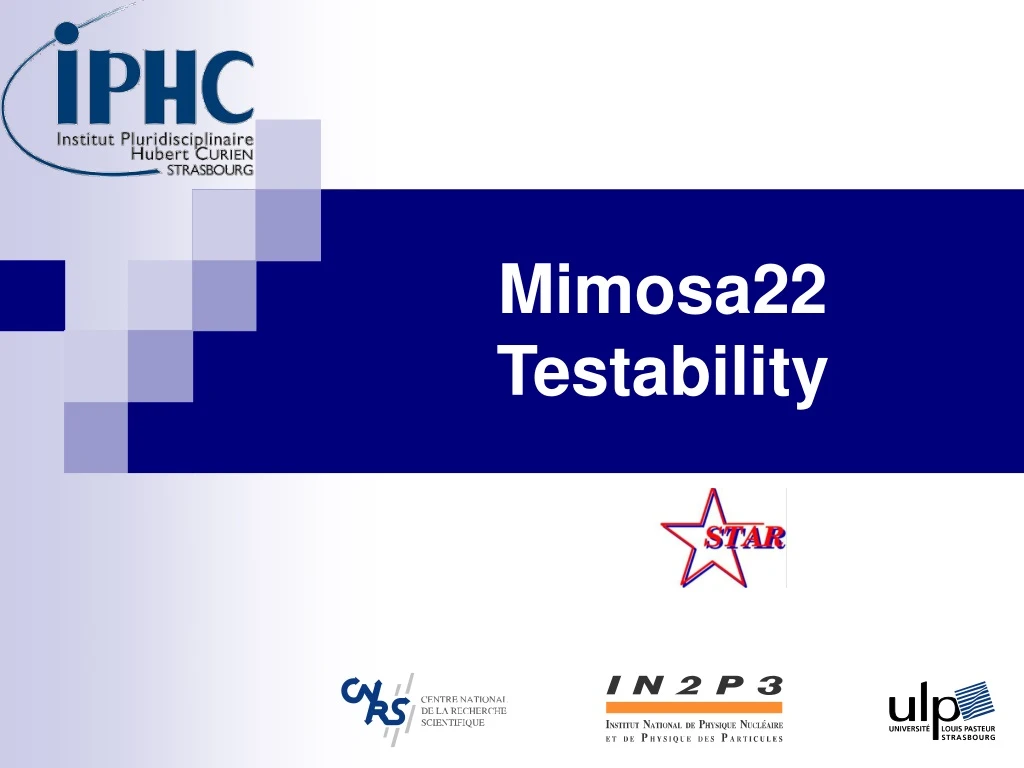 mimosa22 testability