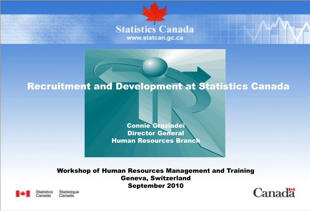 recruitment and development at statistics canada