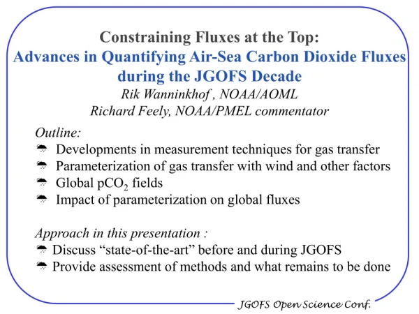 Constraining Fluxes at the Top: