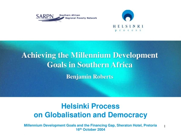 Helsinki Process on Globalisation and Democracy