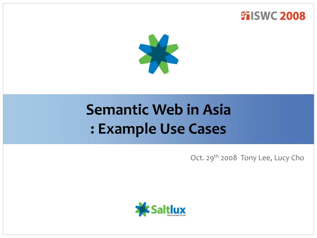 semantic web in asia example use cases