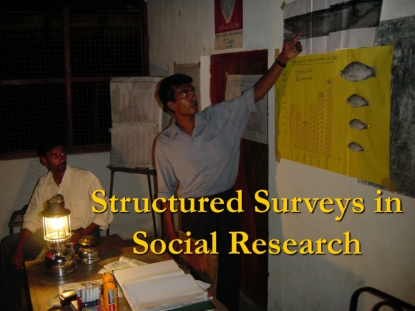 Structured Surveys in Social Research