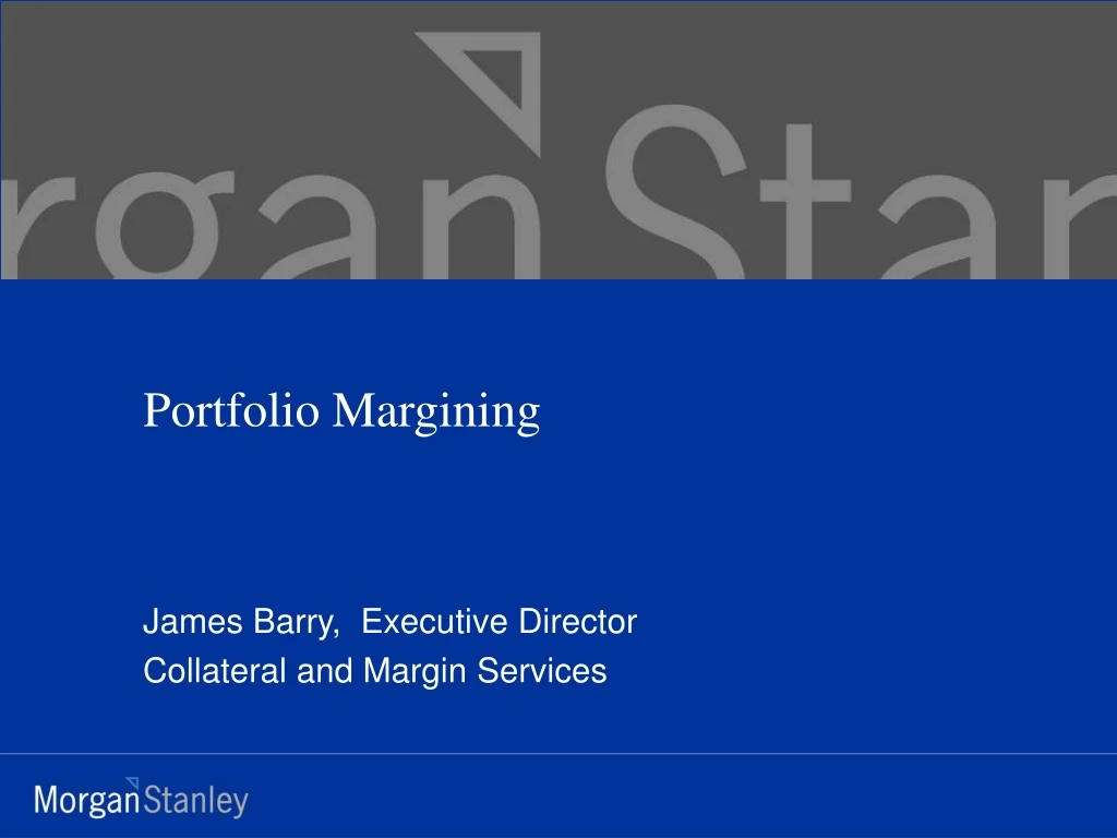 portfolio margining