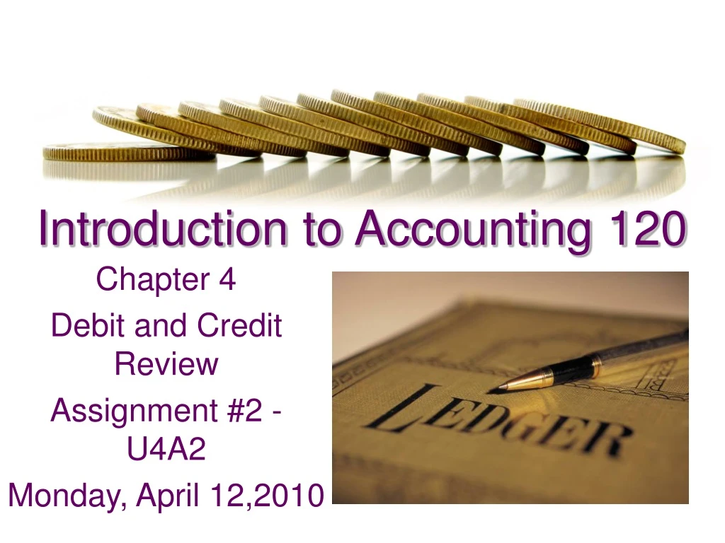 introduction to accounting 120