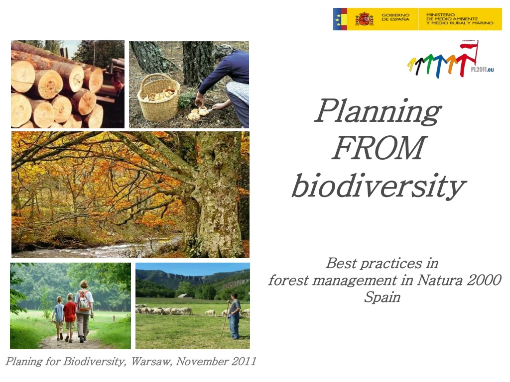 planning f rom biodiversity