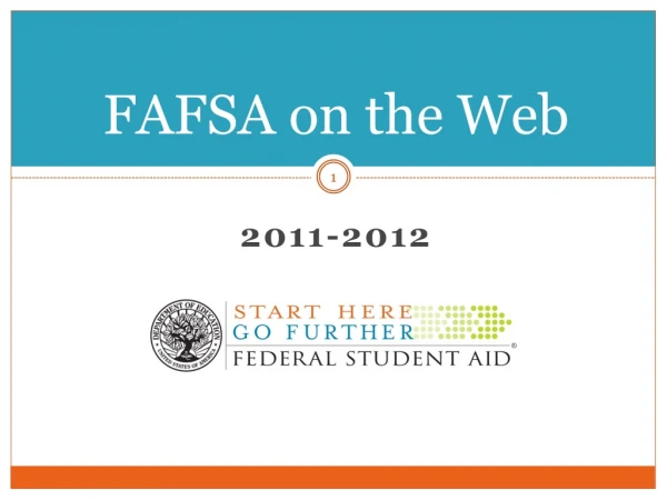 FAFSA on the Web