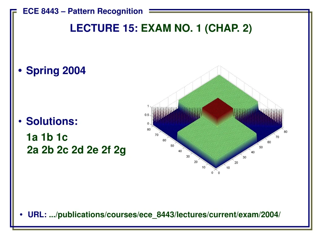 ece 8443 pattern recognition