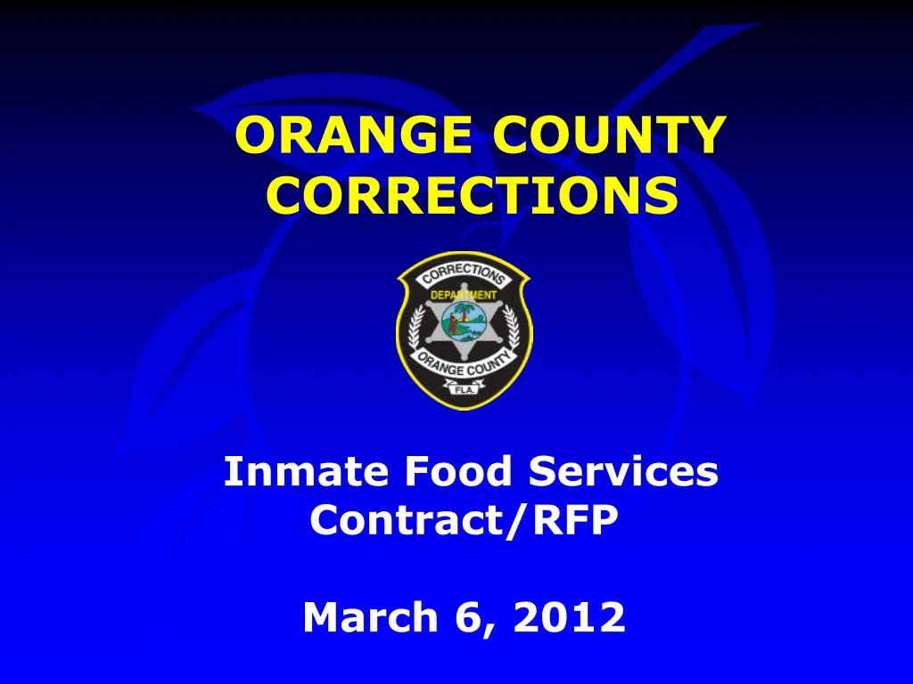 orange county corrections