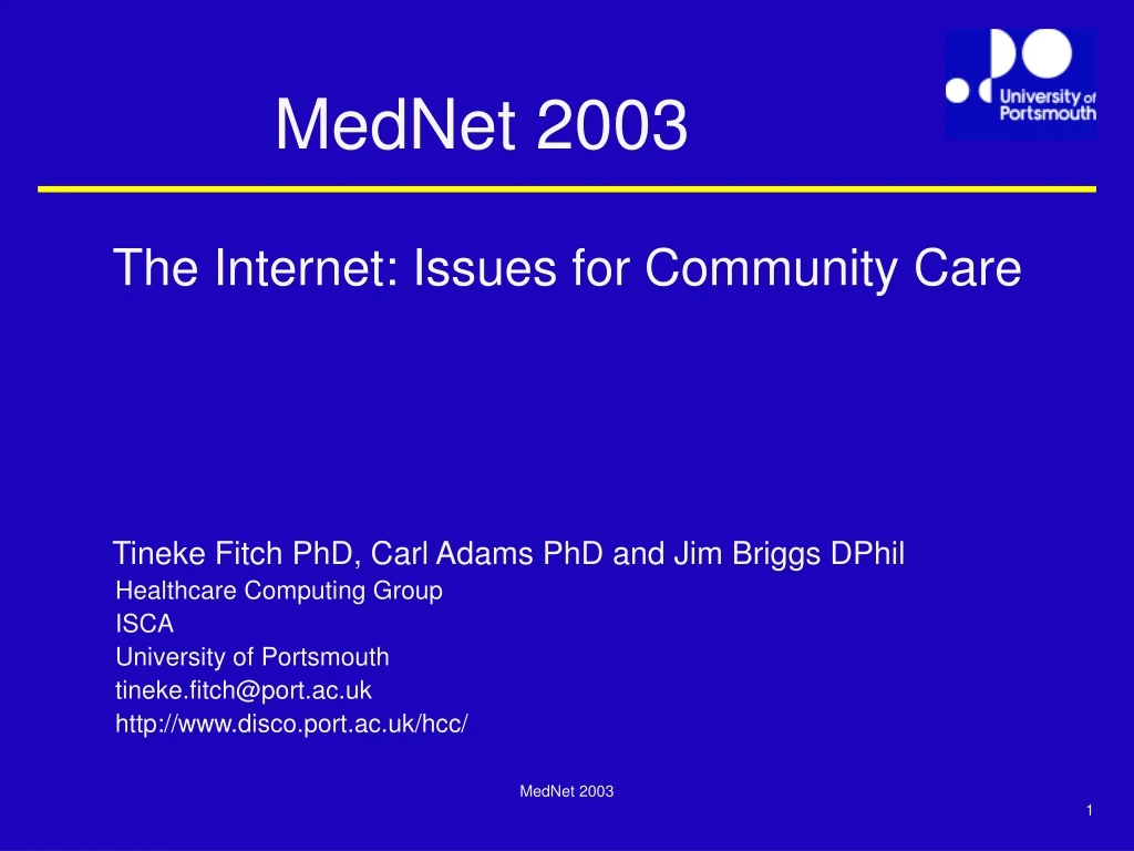 mednet 2003