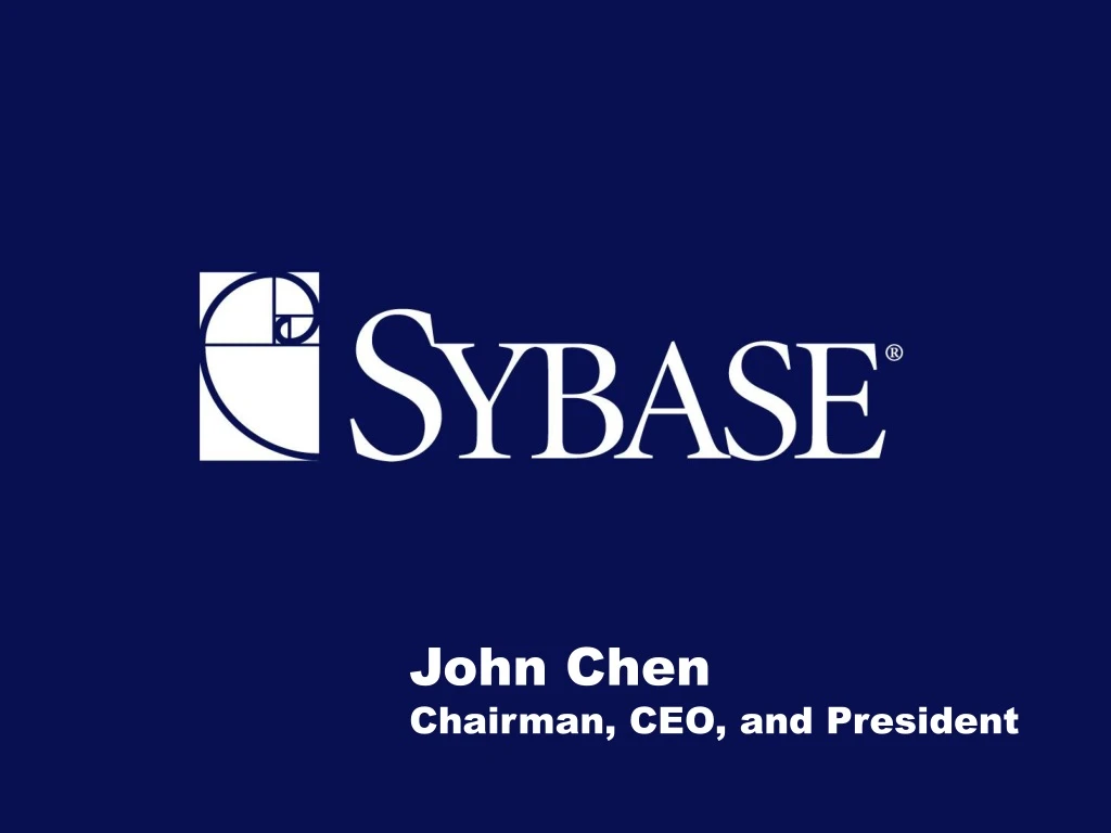 john chen chairman ceo and president