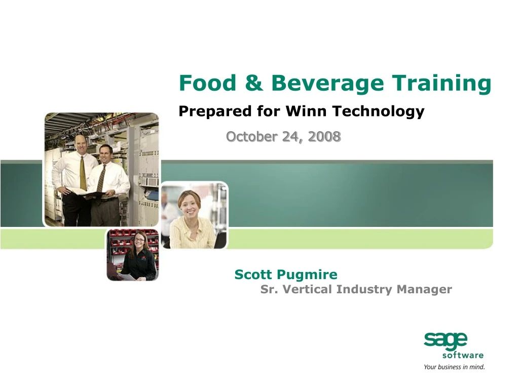 food beverage training