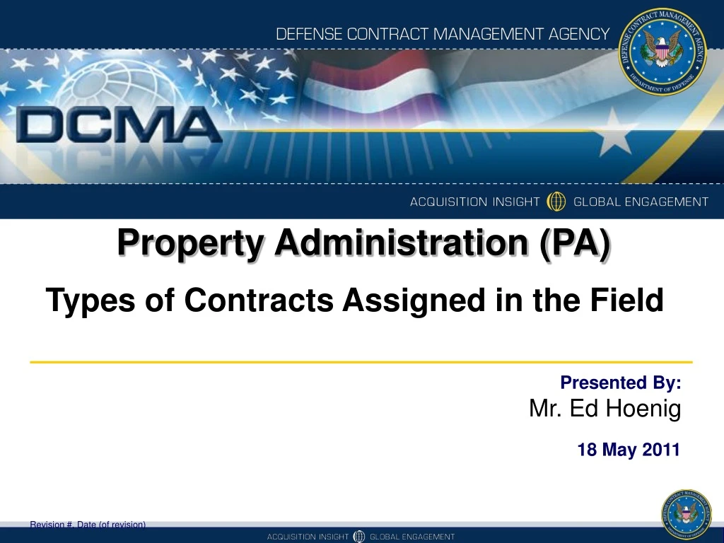 property administration pa types of contracts