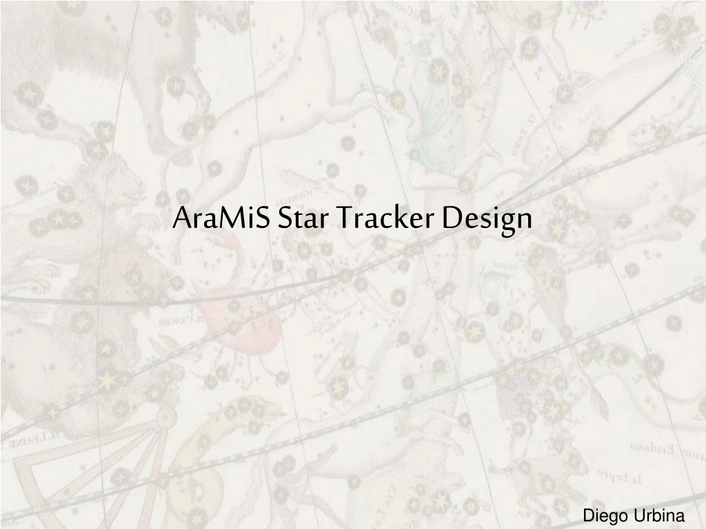 aramis star tracker design