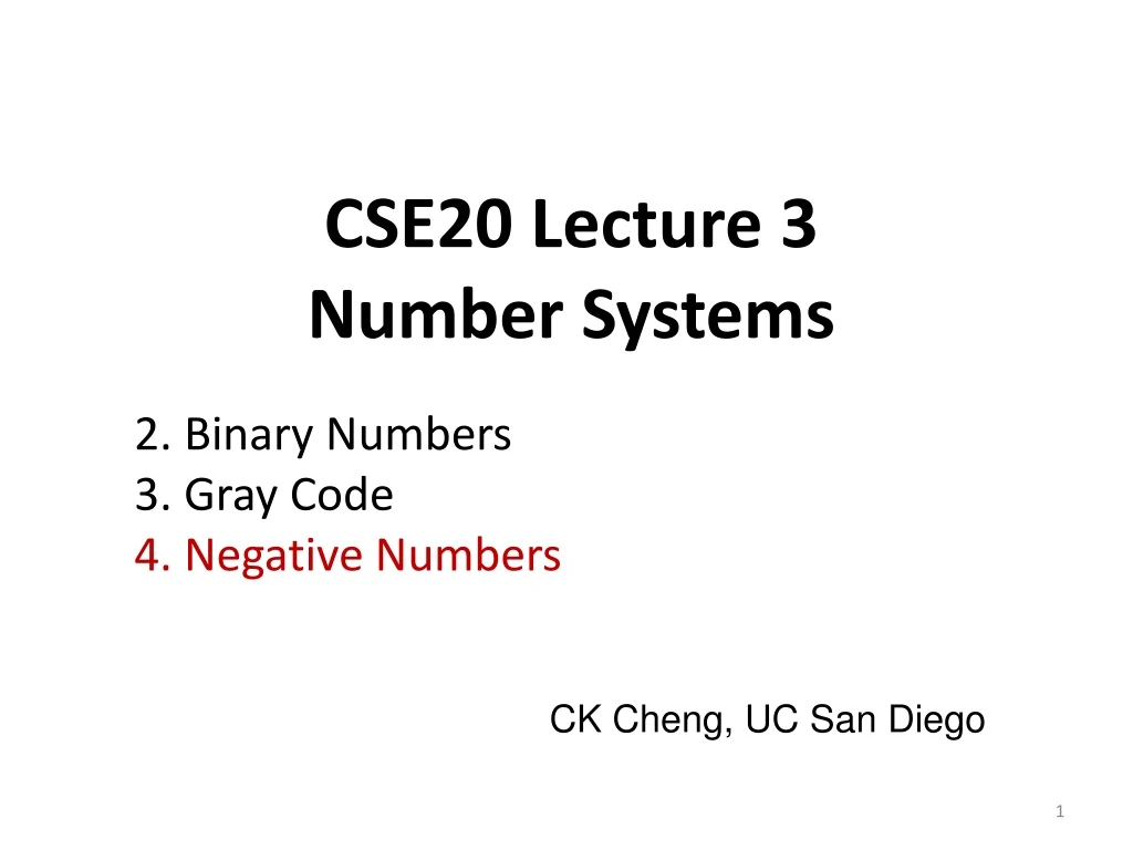 cse20 lecture 3 number systems