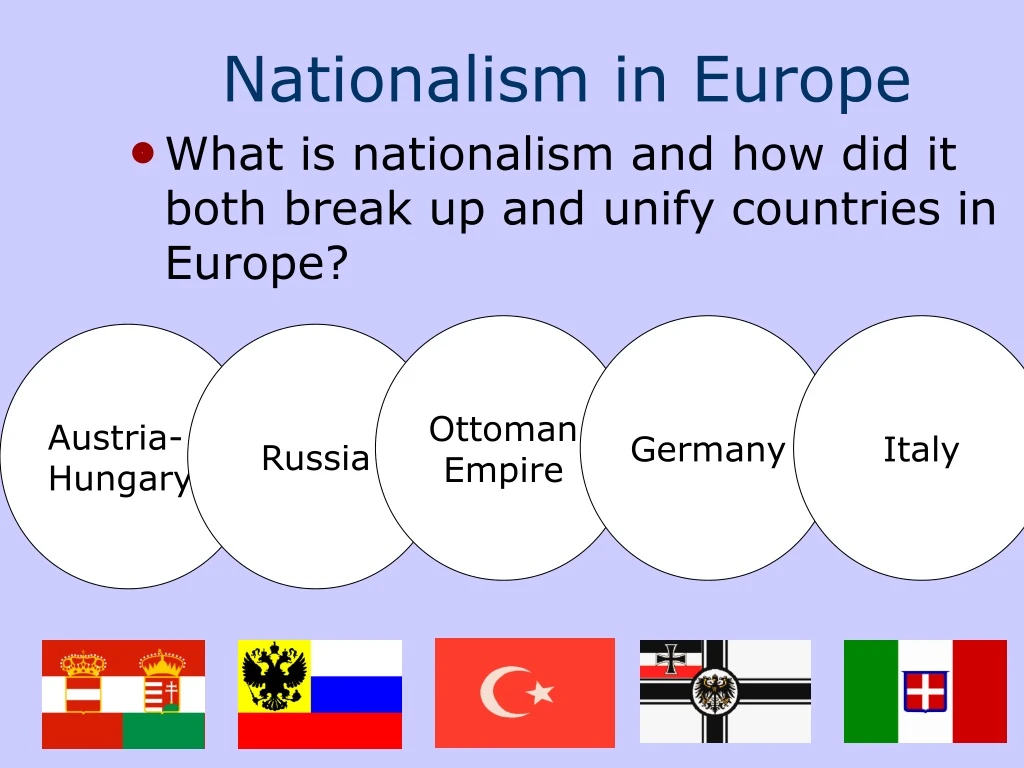 nationalism in europe