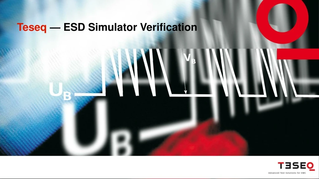 teseq esd simulator verification