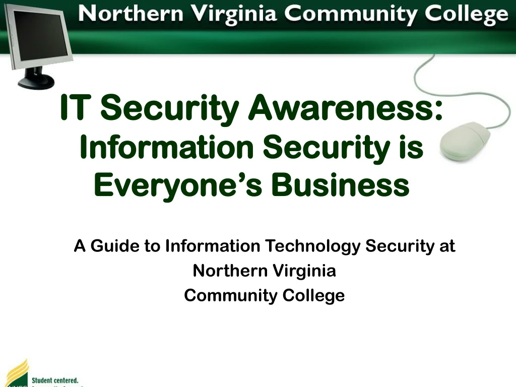 it security awareness information security is everyone s business
