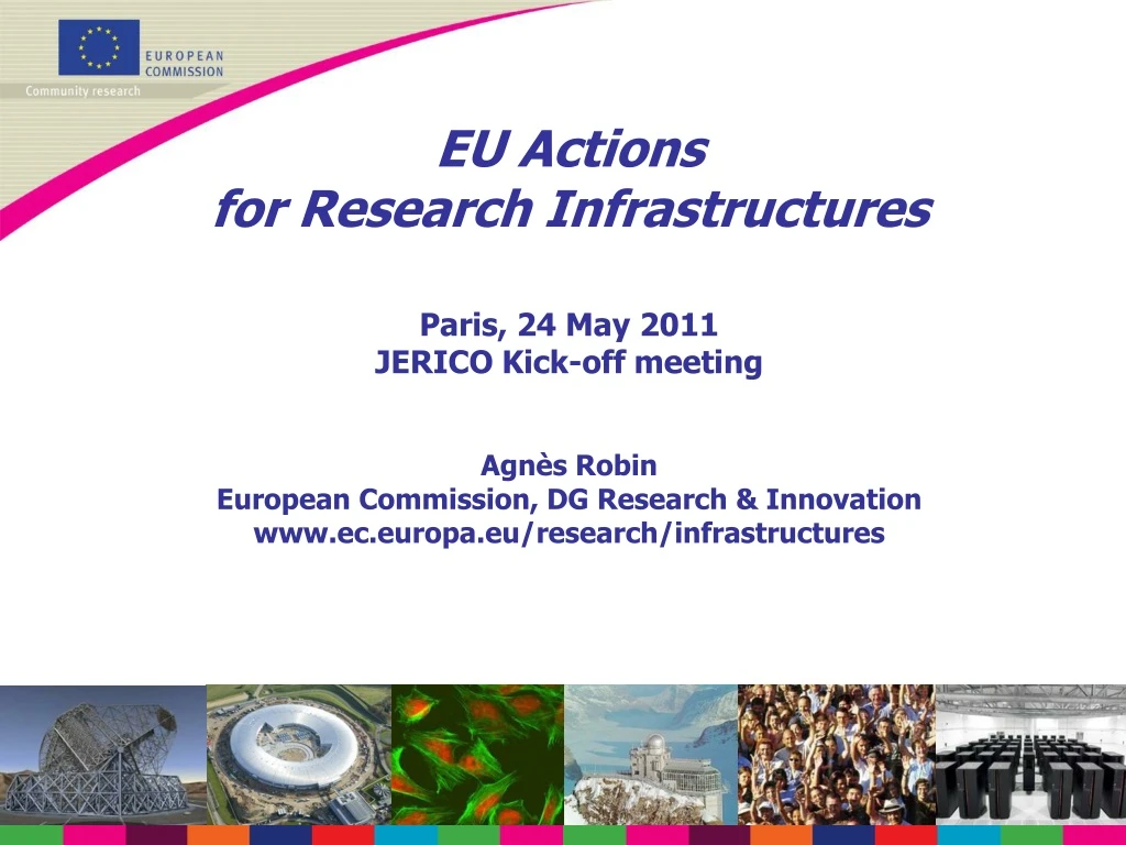 eu actions for research infrastructures paris