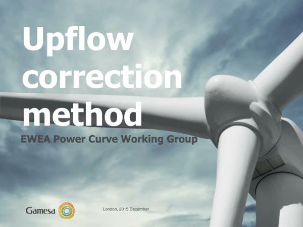 Upflow correction method