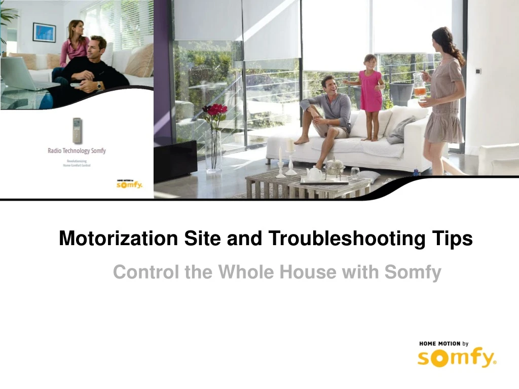 motorization site and troubleshooting tips